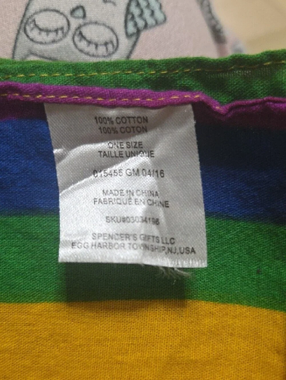 None bright multicolor